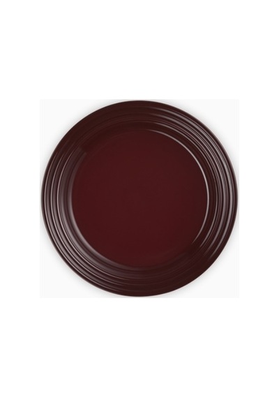 Le Creuset Renkli Dayanıklı Tasarım Seramik Kahvaltı Tabağı 22 Cm Bordo