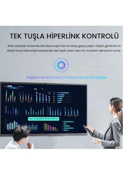 Lp003 Kırmızı Lazer Presenter Kablosuz Sunum Kumandası