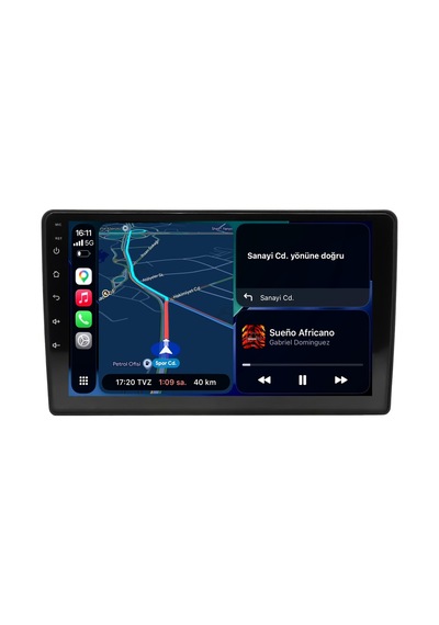 Mitsubishi L200 Android Multimedya Sistemi 2020-2023 Crv-4136xa 9"