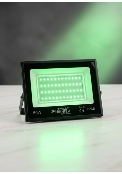 Hightek 50w Yeşil Led Projektör