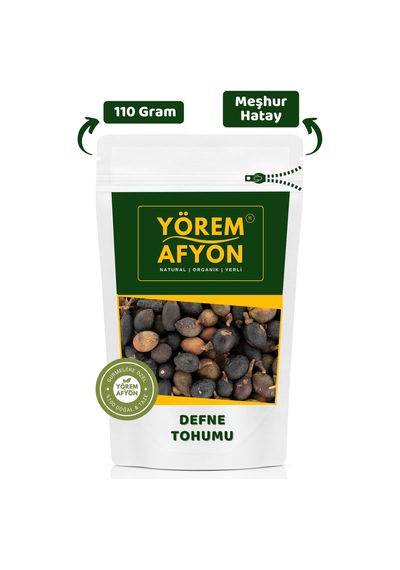 Yörem Afyon Hatay Yöresinin Tabiatın Kadim Nimeti Yerli Defne Tohumu Defne Meyvesi Laurus Nobilis 110 G