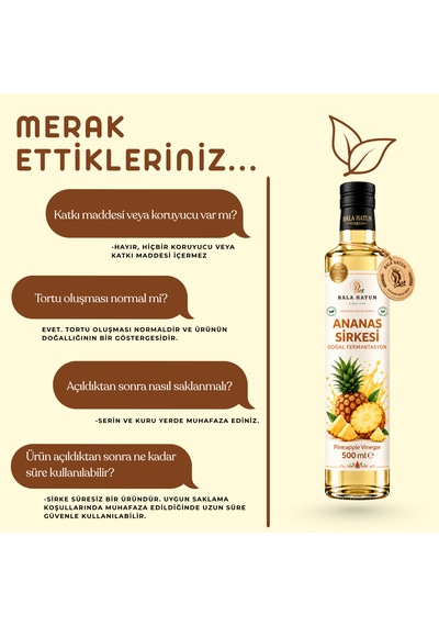Bala Hatun Ananas Sirkesi 500ml