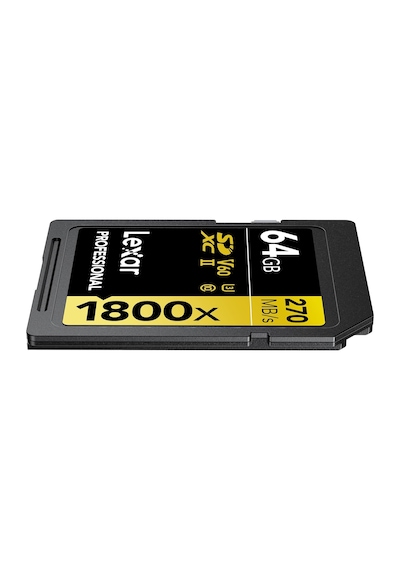 Lexar Sdxc Professional 64gb 1800x Uhs-ıi Altın Serisi, Sınıf 10,