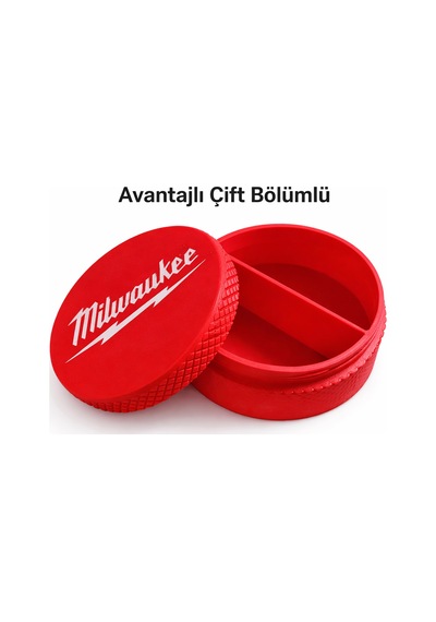 Çift Bölmeli Vidalı Organizer Kutu 100x40 Mm Sert Plastik Dayanıklı Saklama Kutusu