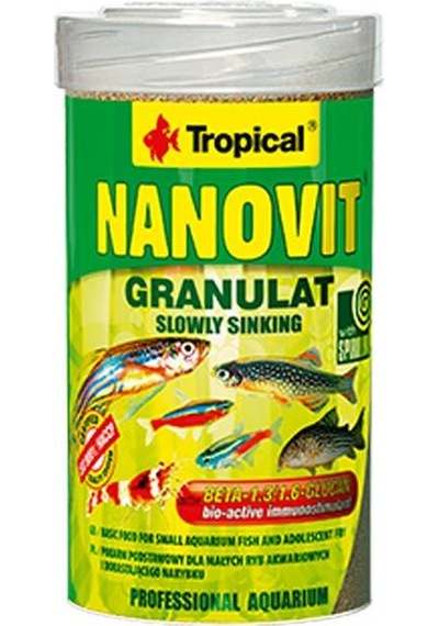 Tropical Nanovit Granulat 250ml 175gr