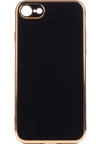 Apple Uyumlu iPhone 7 Kılıf Zore Bark Kapak Siyah