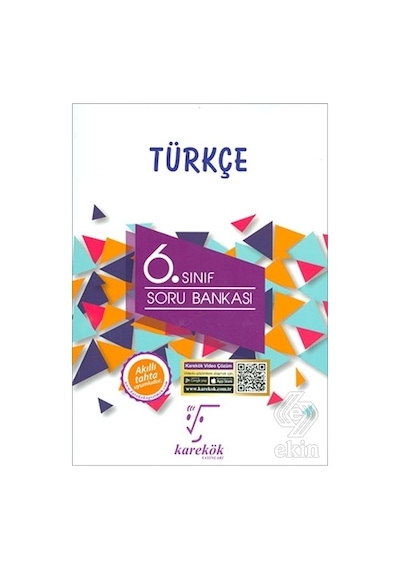 6.Sınıf Türkçe Soru Bankası - Meltem Ünal - Karekök Eğitim Yayın