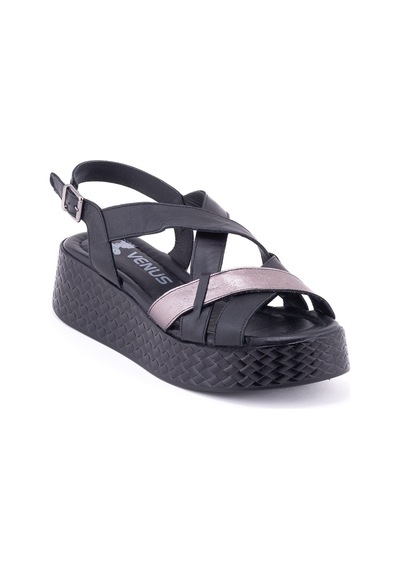 Venüs 2409943 Kadın Sandalet Ven6-2409943827 Siyah