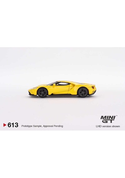 Mini Gt Ford Gt Triple Yellow - 613