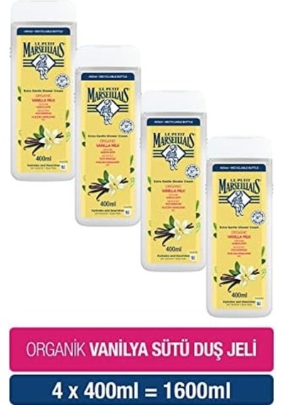Vanilya Sütü Duş Jeli 4 X 400 Ml Diğer