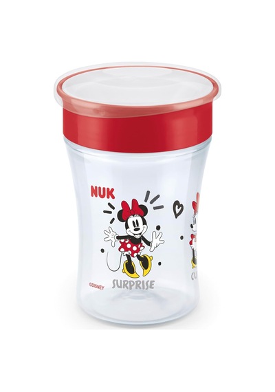 Magic Sihirli Bardak, 230 Ml, Kırmızı, Minnie Çok Renkli
