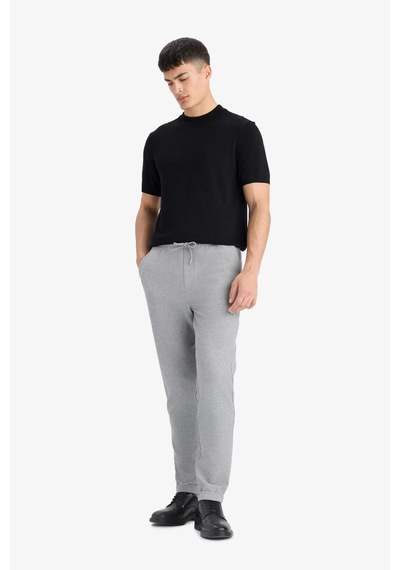 Defacto Jogger Fit Düz Paça Pantolon Y2651az25augr210 Gri