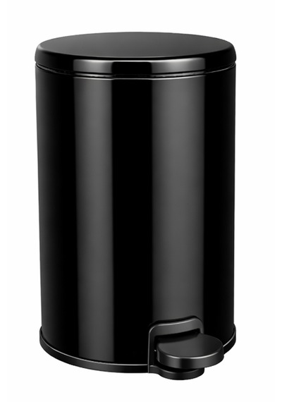 Primanova Cigo Compact 3 Lt Banyo Mutfak Ofis Çelik Çöp Kovası - Siyah