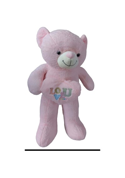 Dev Boy Kalpli Peluş Ayıcık 150 Cm Ultra Yumuşak Büyük Boy Sevgiliye Özel Hediye Ayı Pembe