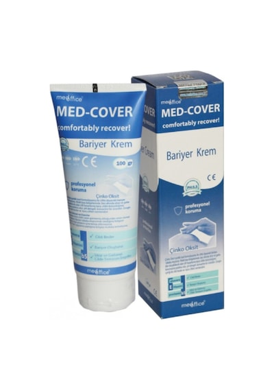 Med-Cover Bariyer Krem 100 Gr.Çinko Oksit Koruyucu Bariyer Krem