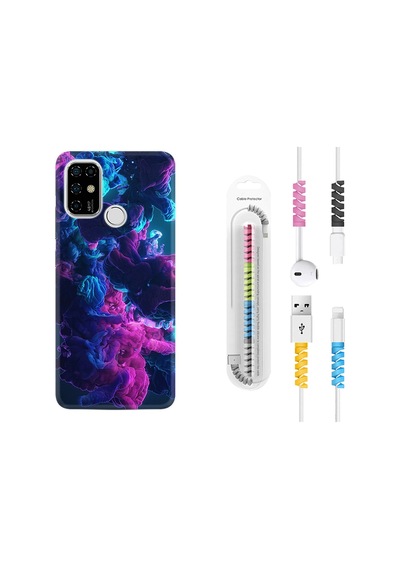Casper Via F20 Kılıf Kablo Koruyuculu Cloud Purple 1804