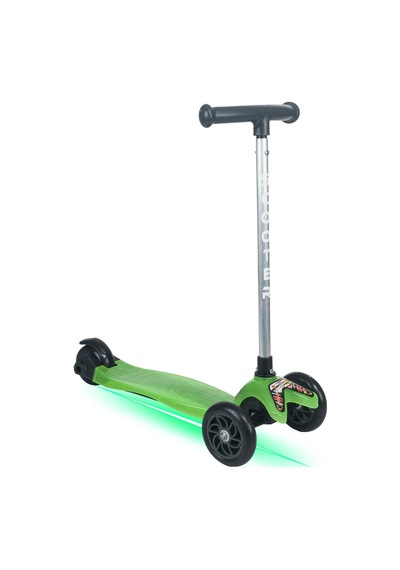 Tois ColorWase Led Işıklı 4 Kademe(50-65 cm) Ayarlanabilir 3 Tekerlekli Scooter Antrasit