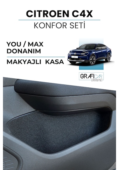 Citroen C4x Konfor Seti - You / Max Uyumlu Araç İçi Kaplama