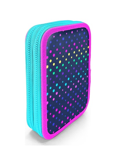 Coral High İki Katlı Düzenleyici Kalem Kutusu - Puantiyeli Lacivert, Kız Çocuk/kadın, Puantiyeli Lacivert Lacivert - Pembe Coral High İki Katlı Düzenleyici Kalem Kutusu - Puantiyeli Lacivert, Kız Çocuk/kadın, Puantiyeli Lacivert Lacivert - Pembe