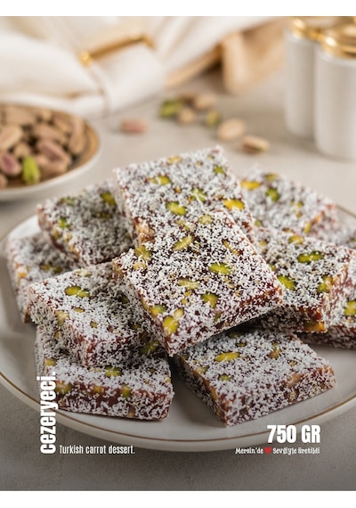 Cezeryeci Antep Fıstıklı Cezerye 750 G