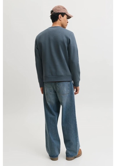 Jack & Jones Jjcleveland Erkek Sweatshirt Gri
