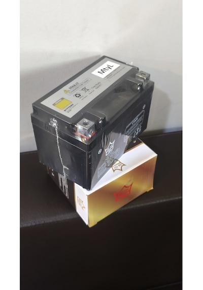 Kuba Pesaro 50 125 Uyumlu Kaliteli Hazır Şarjlı Akü 12 V 7 Ah