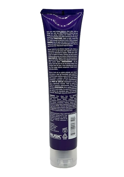 Rusk Deepshine Platinumx Renk Canlandırıcı Güçlü Tutuş Saç Jölesi 168gr