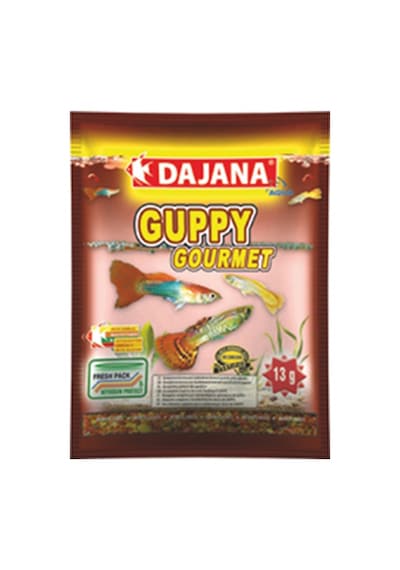 Dajana - 175 - Guppy Gourmet Flakes 80 Ml - Aconcept - 13 Gr