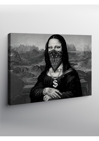Kanvas Tablo Mona Lisa Ve Para