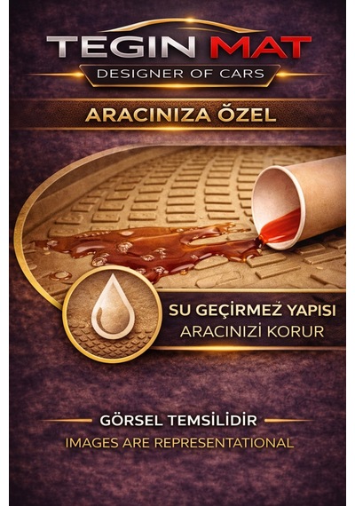 Ford Connect 2002-2013 Araca Özel 3d Havuzlu Paspas Bej