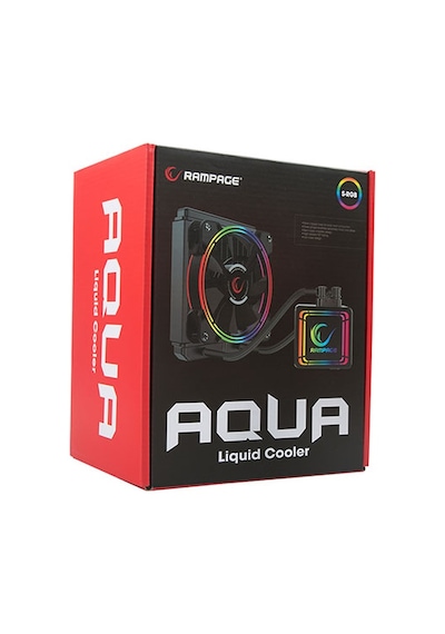 Rampage Aqua 120 Rgb İşlemci Sıvı Soğutma Sistemi 395 x 120 x 27 MM
