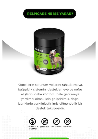 Köpek Solunum & Bağışıklık Destek Paketi