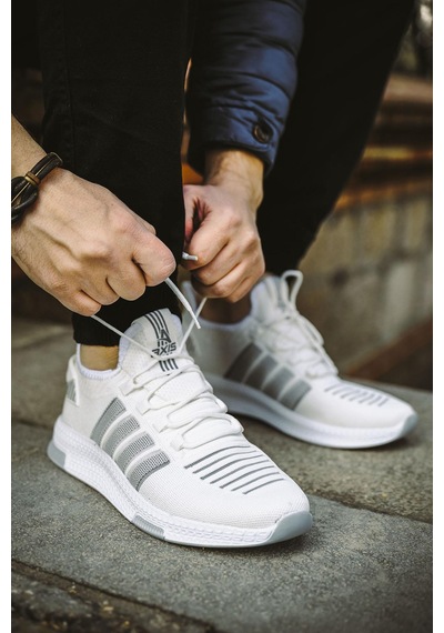 Ald Şerit Detaylı Kalın Taban Erkek Sneaker