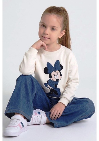 Dmb Kids Kız Pantalon Takım 26kdmb0868 Beyaz
