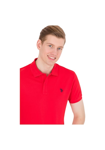 U.S. Polo Assn. Erkek Polo Yaka T-shirt Kırmızı