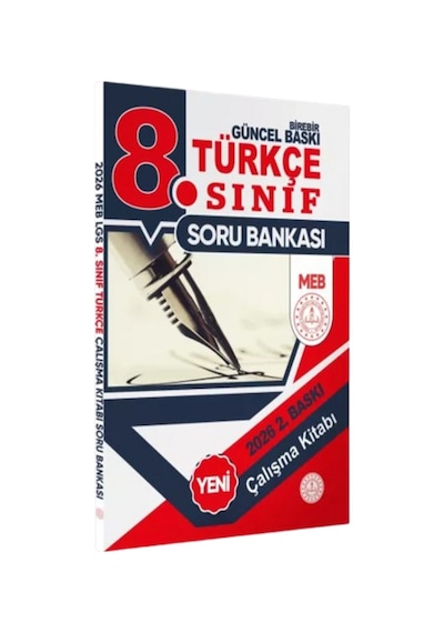 2026 8.sınıf LGS Meb 3lü Set( Matematik-Fen-türkçe) Soru Bankası Seti Renkli Baskı A4 Baskı Ücreti