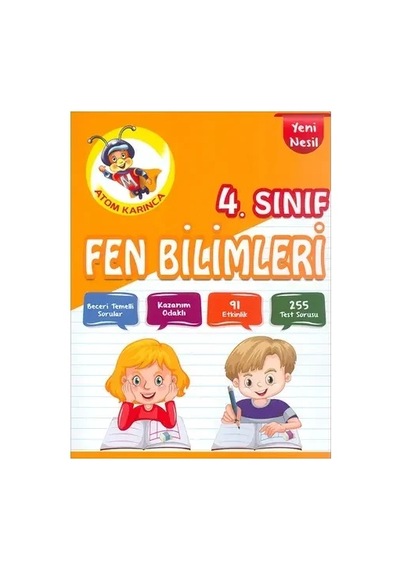 Atom Karınca 4.sınıf Fen Bilimleri Yeni Nesil
