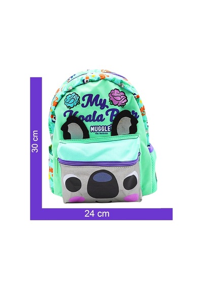 Muggle 2 Bölmeli Koala Anaokulu Sırt Çantası Mu-9103 Karışık