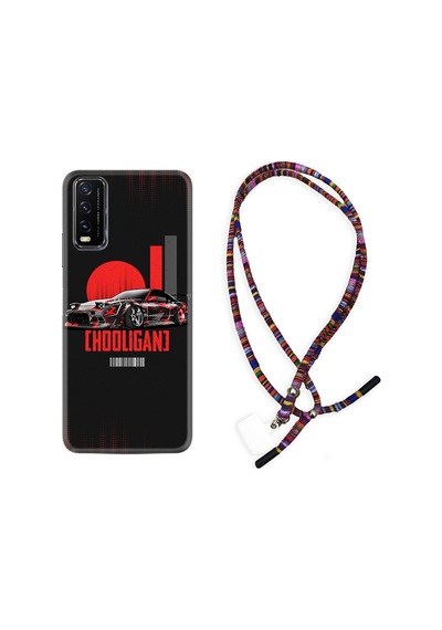 Vivo Y20 Kılıf Rasta Boyun Askılı Hooligan 1636