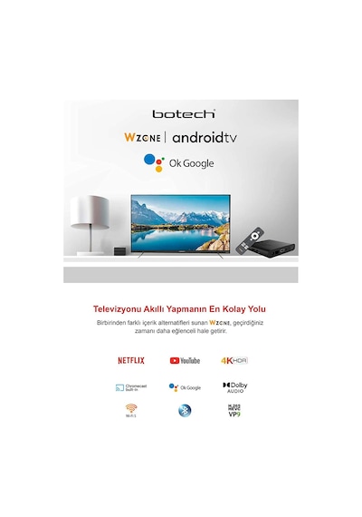 Botech Wzone 4K Android TV Box