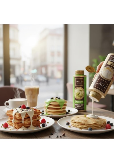 Waffle & Pancake Sosu 3 Lü Set 300 Gr