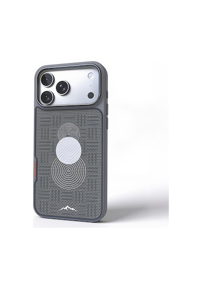 Blueo İphone 17 Pro Max Uyumlu Magsafe Özellikli Glacier Lightweight Aramid Fiber Case Gri