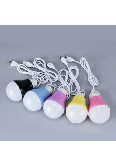 Usb 1M Kablolu Led Aydınlatma 5Watt 6Volt N11.8 Çok Renkli