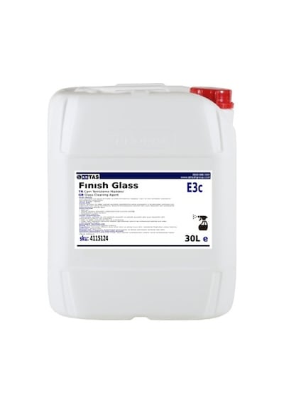 Fınısh Glass E3C Konsantre Cam Temizleme Maddesi 30 Lt
