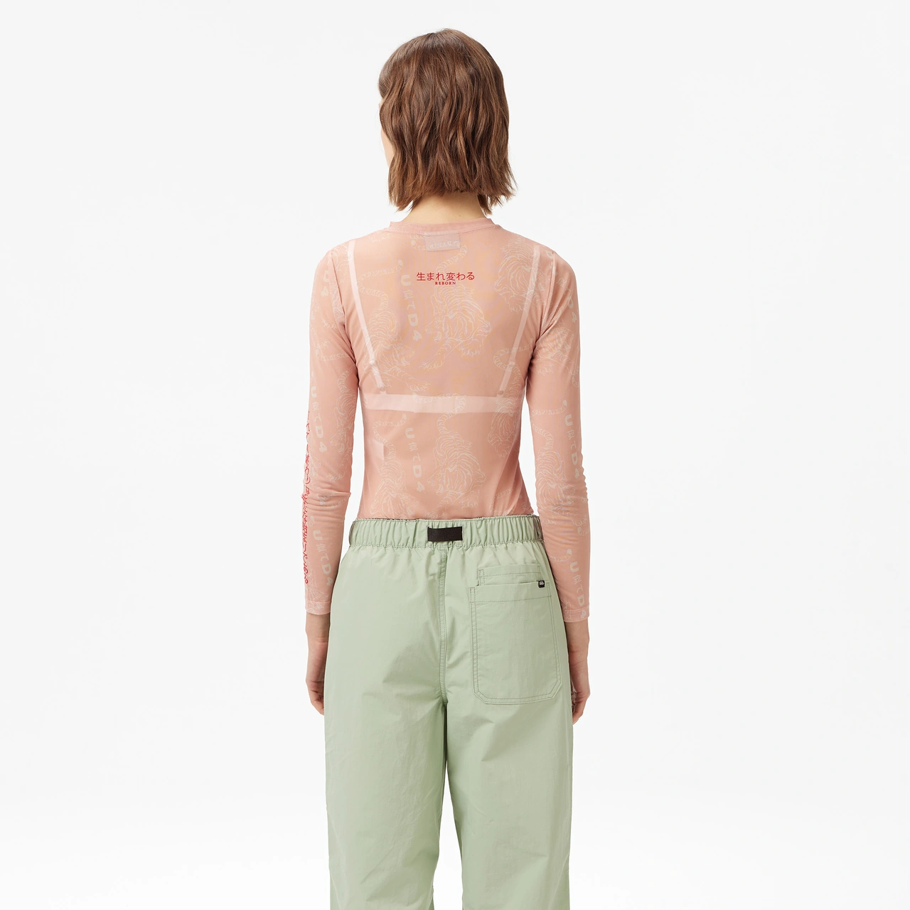 United4 Unıted4 Kadın Pembe Renk Bodysuit Torı Pembe