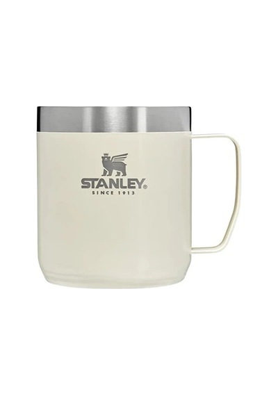 Krem Renkli Paslanmaz Çelik Mug 350-450 Ml Kapasite 01