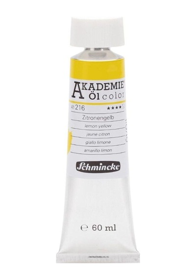 Schmincke : Akademie Yağlı Boya : 60 Ml : 216 Lemon Yellow