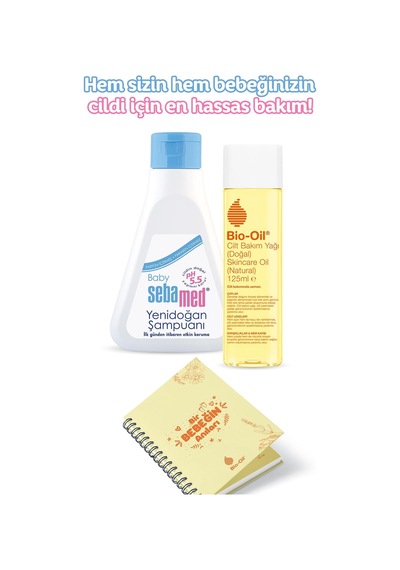 Bio-Oil Natural ile Bebeğin ve Senin için Hassas Bakım Seti