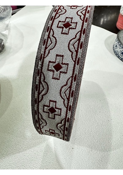 Paşateks 3.5 Cm Saten Şerit-5 Metre-kahverengi