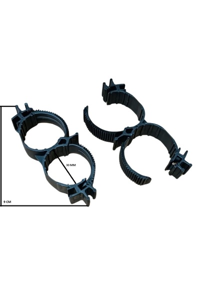 Üniversal Kablo Hortum Cırtlı Kelepçe İççap:30mm,boy:9cm 5 Adet